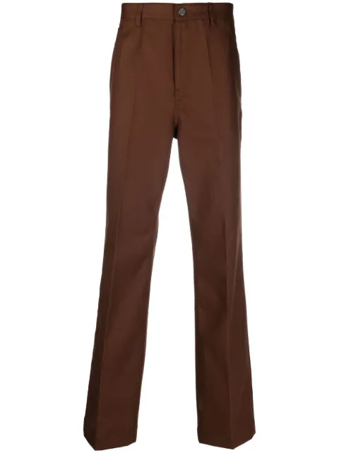 Valentino Garavani wide-leg tonal-stitch trousers