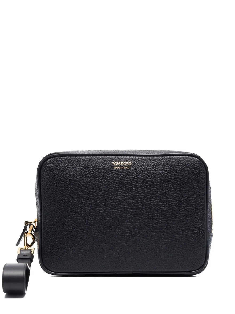 

TOM FORD bolsa de mano con logo de estampado - Negro