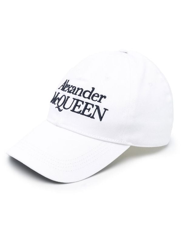 Alexander McQueen logo-embroidered Baseball Cap - Farfetch