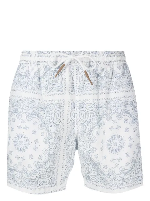 Eleventy paisley-print swim shorts 