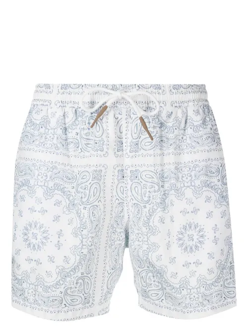 Short de bain à imprimé cachemire - Eleventy - Modalova