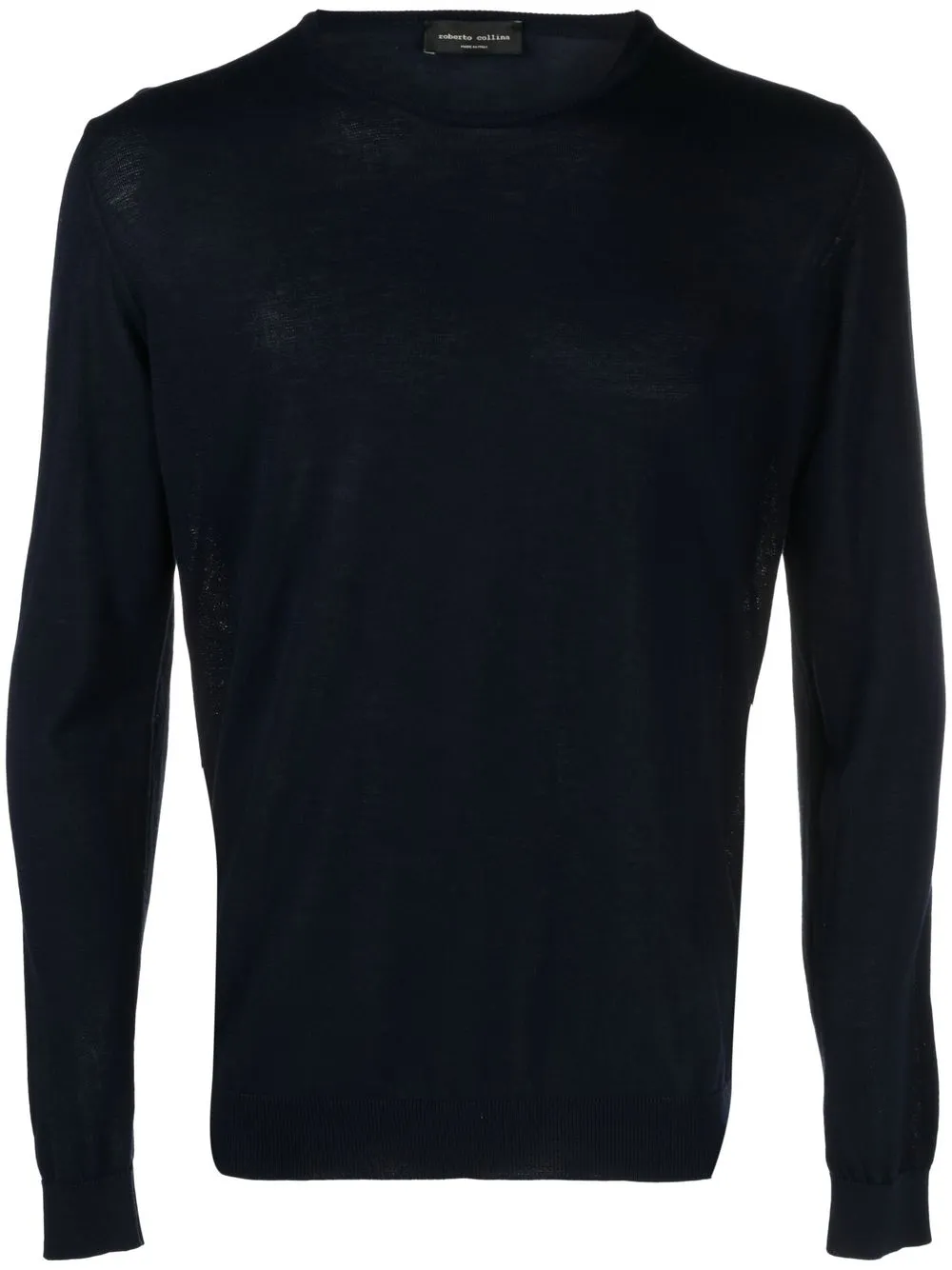 

Roberto Collina plain knitted jumper - Blue