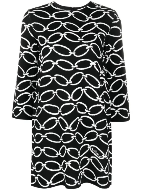 Valentino Garavani intarsia-knit crew-neck top 
