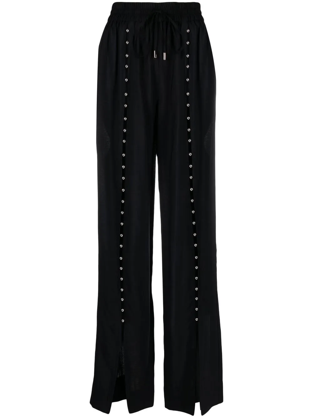 

Simkhai stud-detail split-cuff trousers - Black