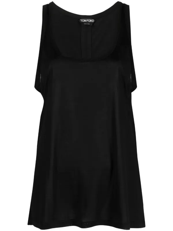 TOM FORD ブラック スリーブレスドレス