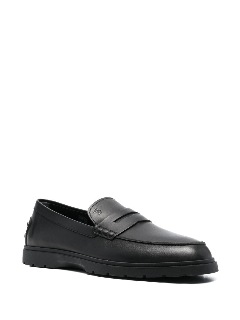 Image 2 of Tod's leather Penny loafers