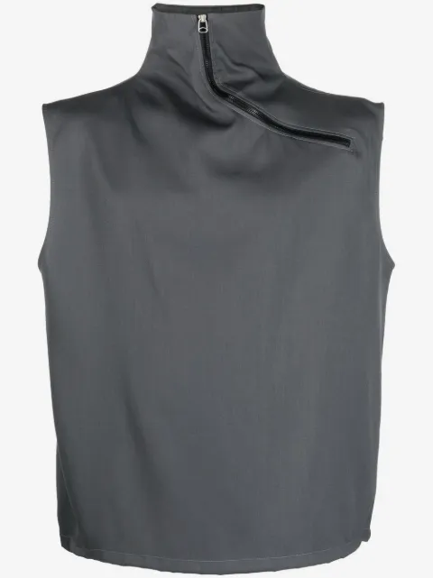 OAMC high-neck virgin-wool vest