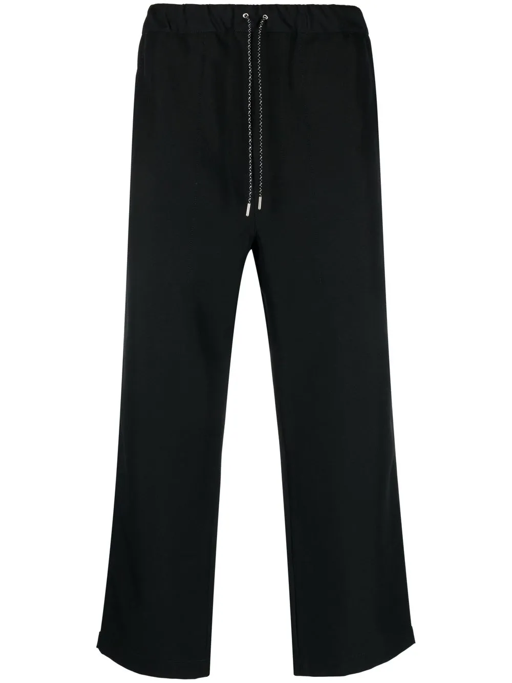 

OAMC pantalones capri con cordones en la pretina - Negro