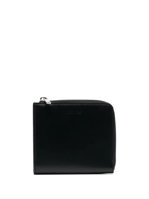 Jil Sander logo-debossed leather purse