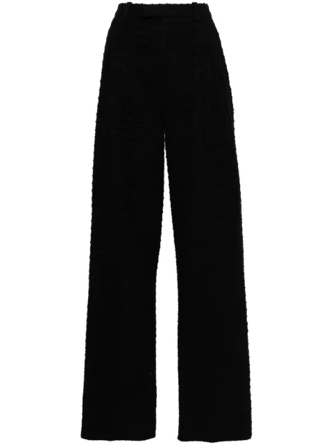 Gucci pantalones con efecto de gofrado 