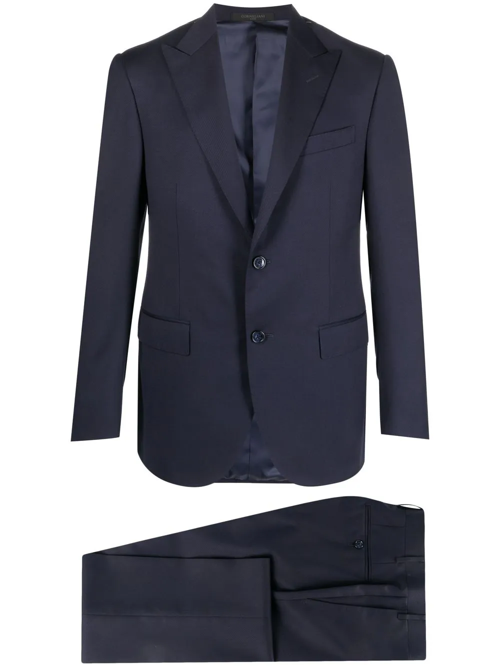 

Corneliani traje con botones - Azul