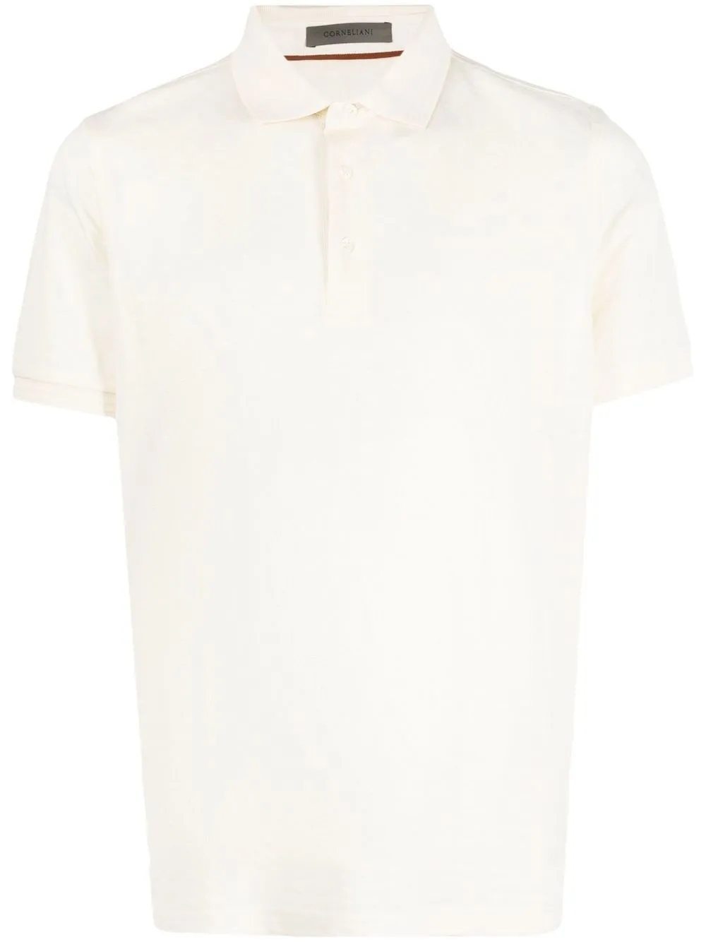 

Corneliani cotton short-sleeve polo shirt - Neutrals