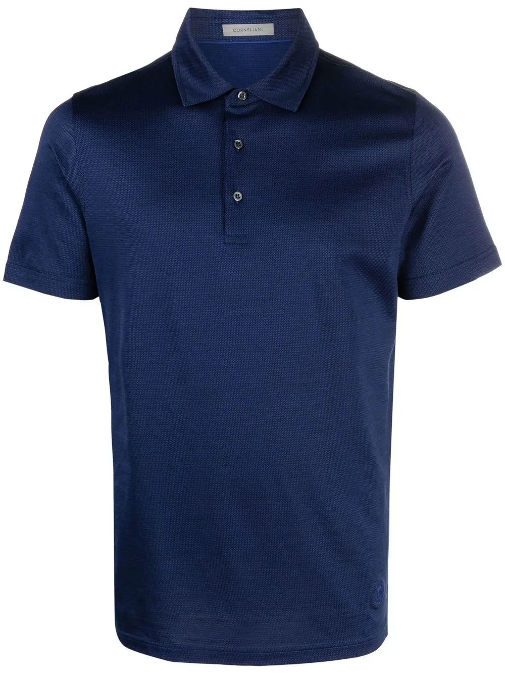 

Corneliani cotton polo shirt - Blue