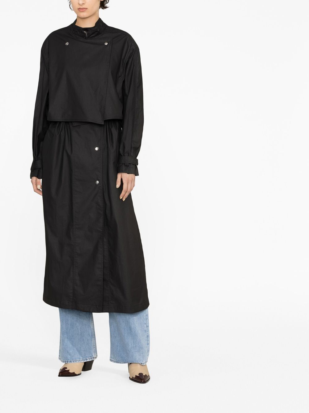 ISABEL MARANT Trenchcoat - Zwart