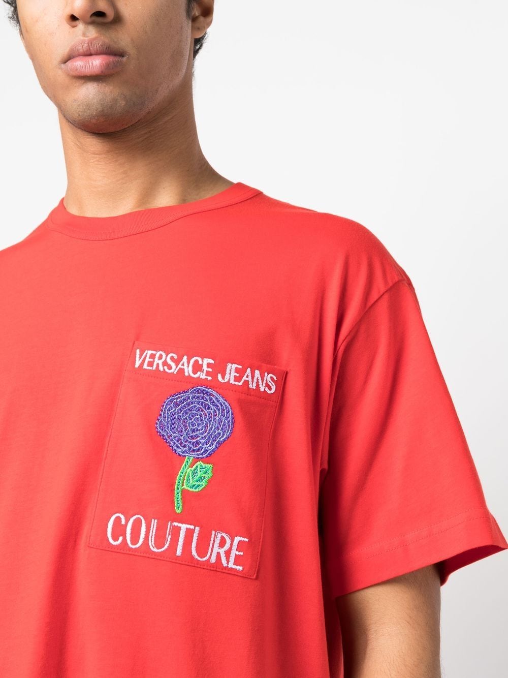 T shirt 2025 versace rouge