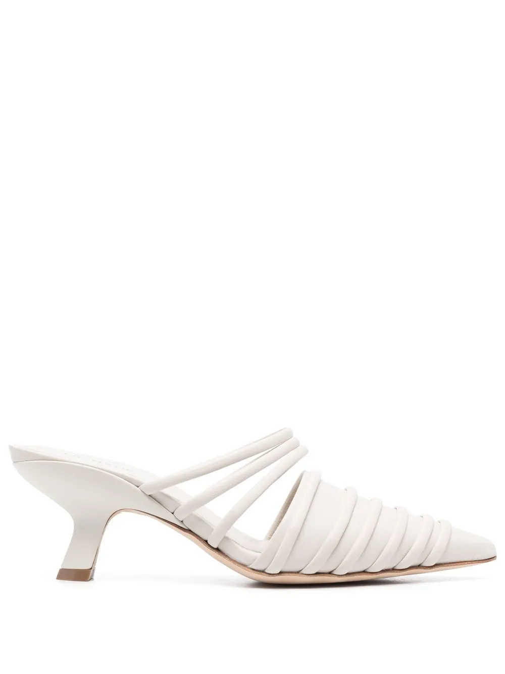 

Vic Matie pointed-toe leather mules - Neutrals