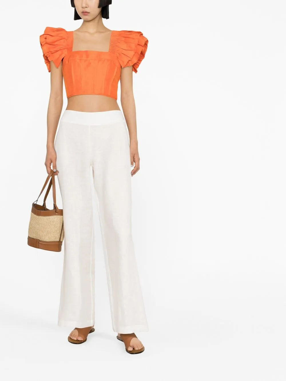 Ermanno Scervino Flared broek - Wit