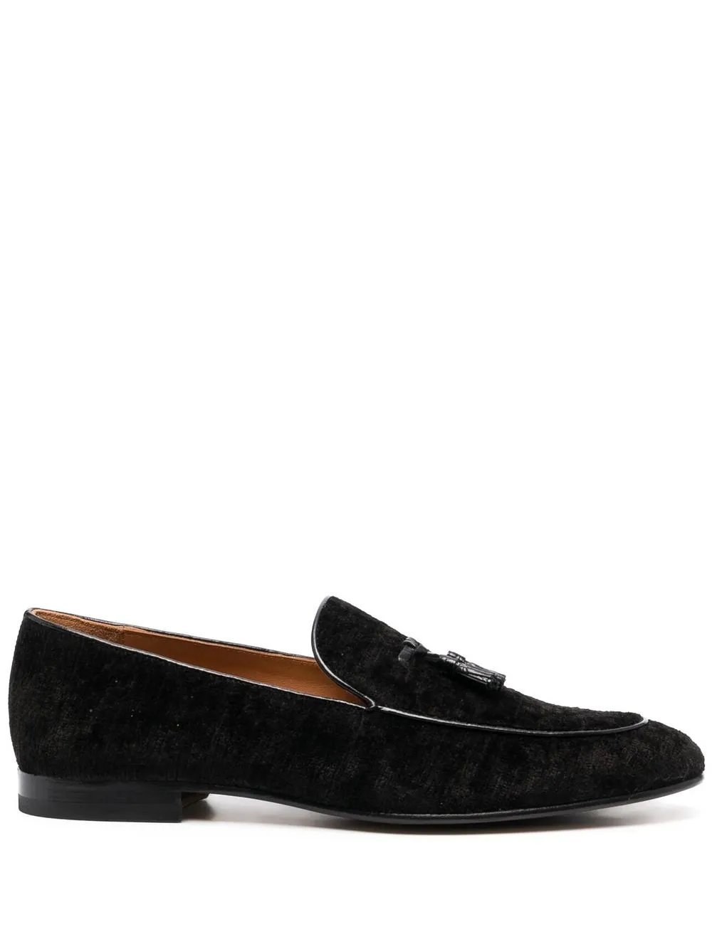 

TOM FORD tassel-trim suede loafers - Black