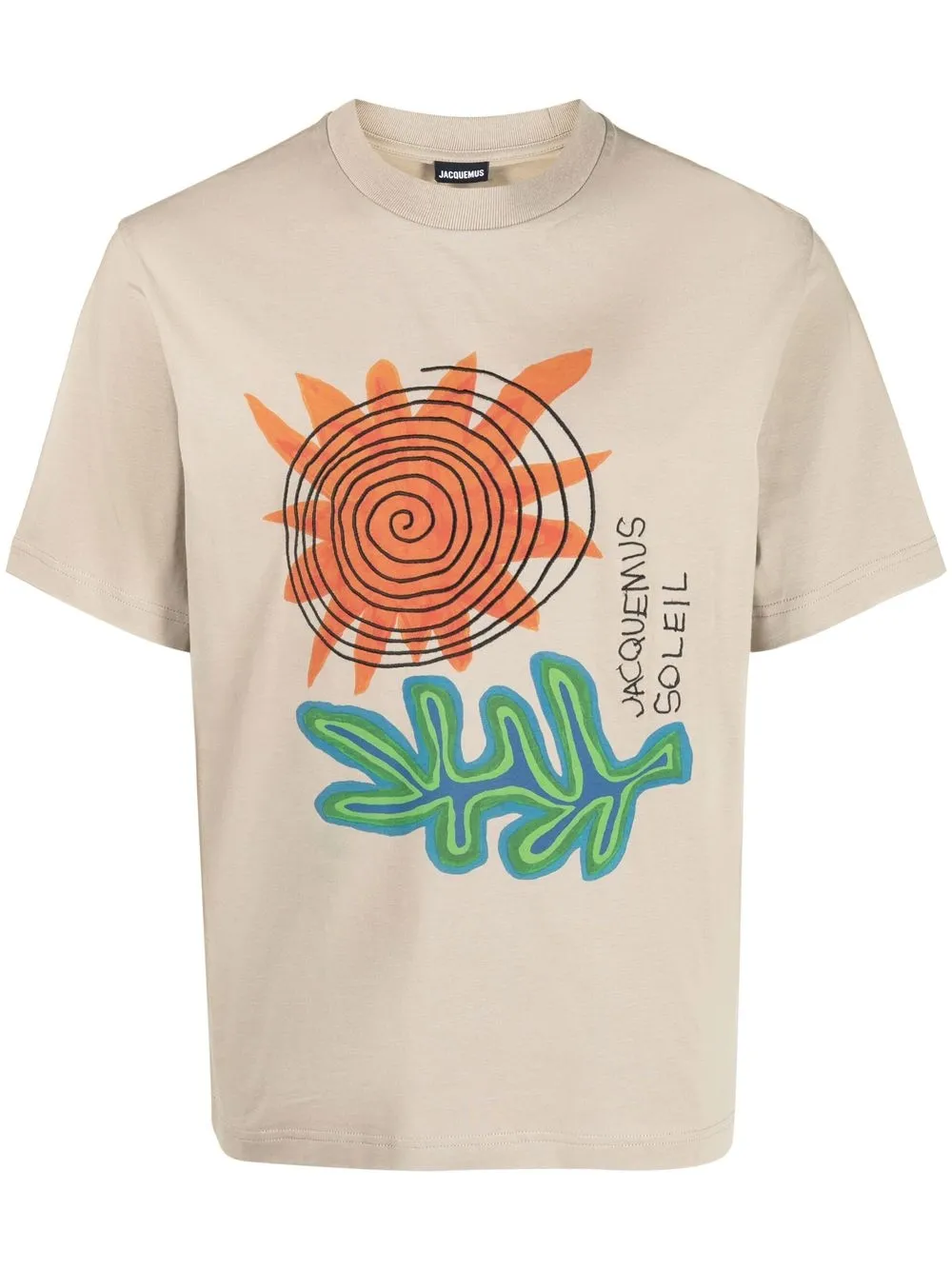 

Jacquemus Le t-shirt Soalheiro cotton T-shirt - Neutrals