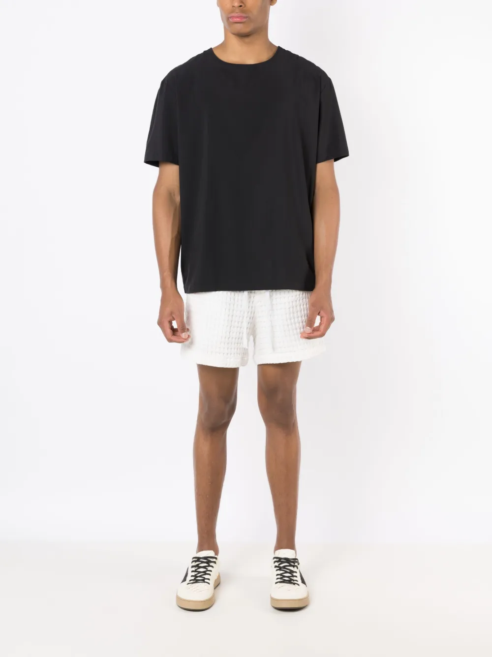 Osklen T-shirt van stretch-katoen - Zwart