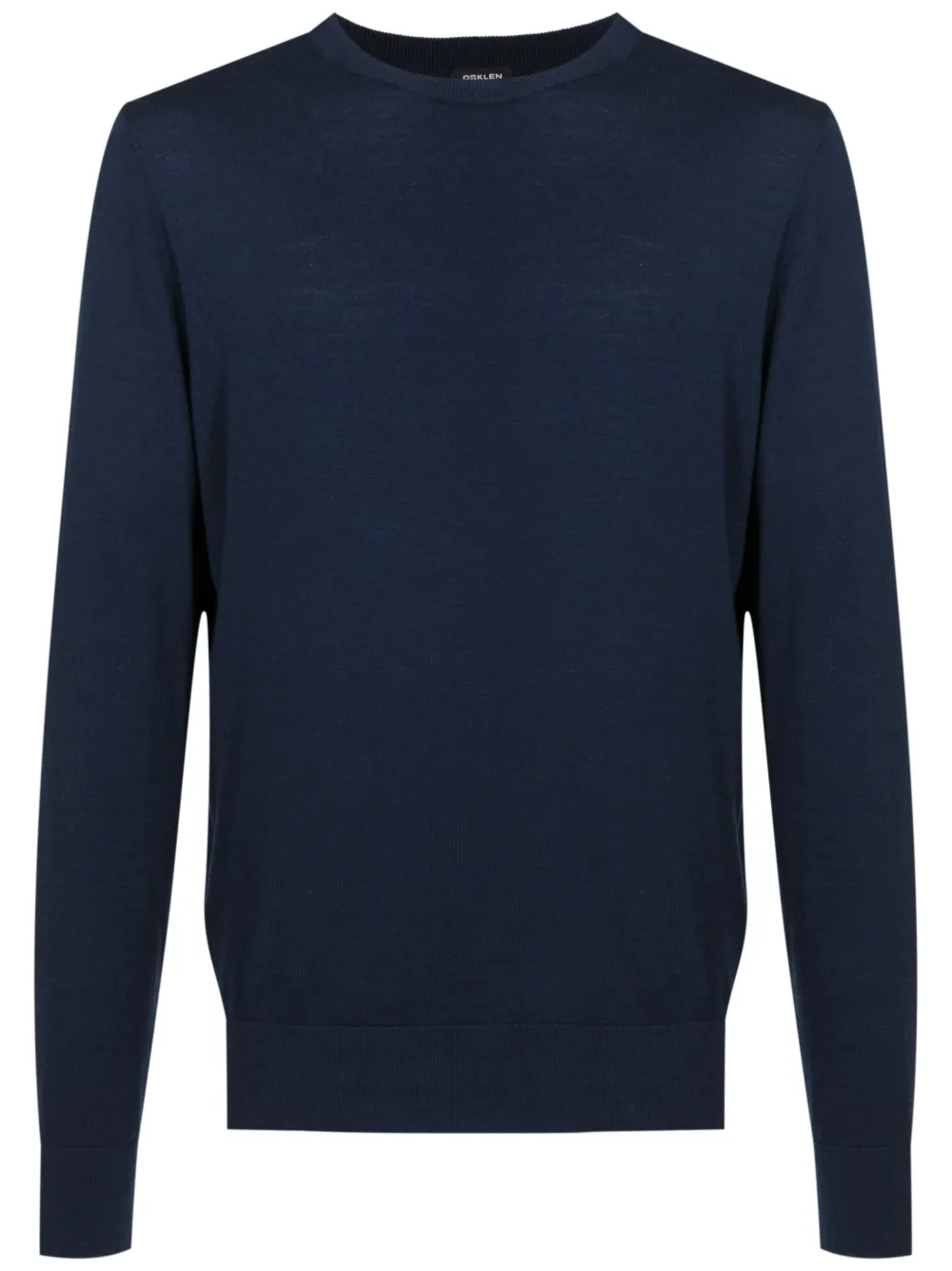 Osklen Fine-knit Cotton Jumper In Blue