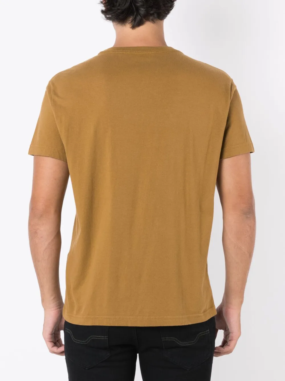 Osklen Slogan-print Cotton T-shirt In Brown