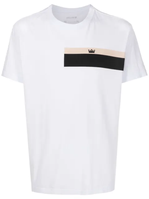 Osklen Camiseta com estampa de listras 