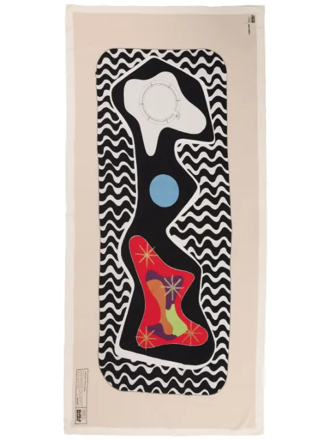 Osklen Terreiro de Jesus abstract-print silk scarf