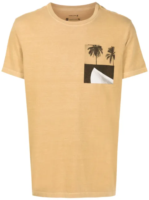 Osklen palm-tree print T-shirt