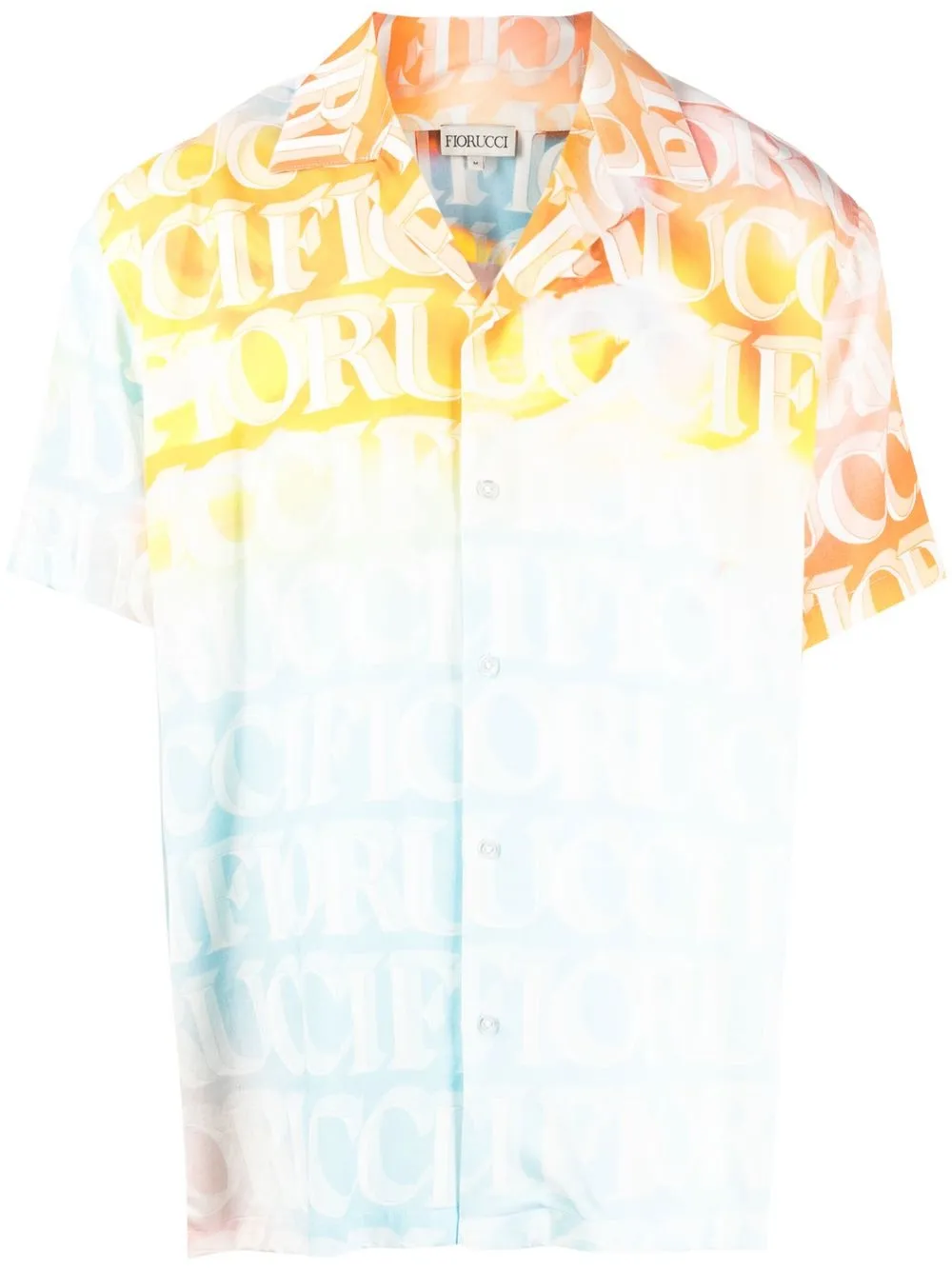 

Fiorucci short-sleeve logo print shirt - White