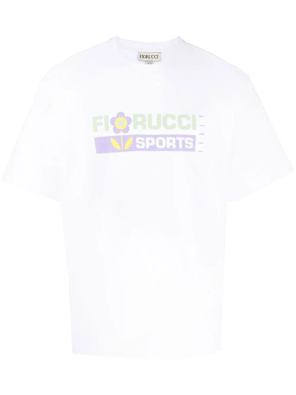 

Fiorucci Sports Italy logo-print T-shirt - White