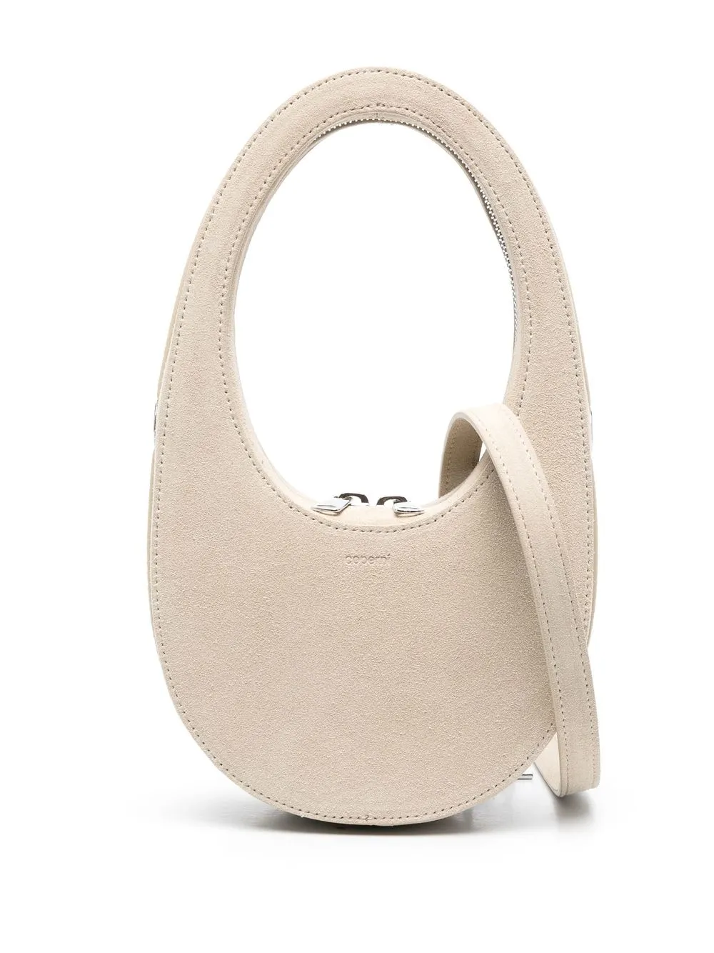 

Coperni Swipe suede bag - Neutrals