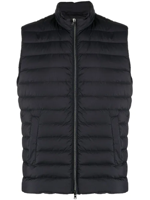 Gilet matelassé à fermeture zippée - Herno - Modalova