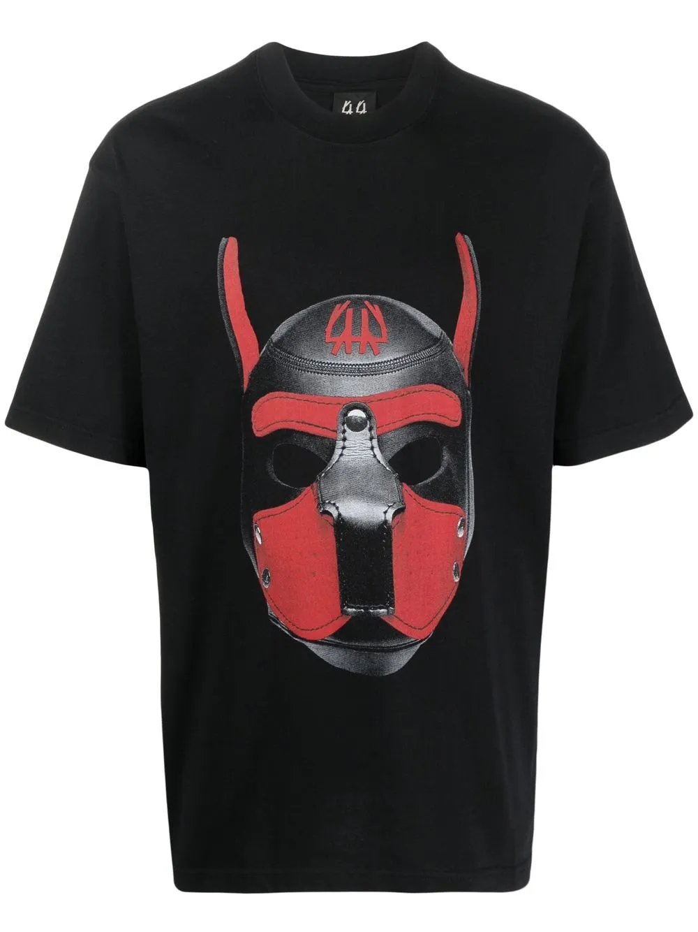 

44 LABEL GROUP graphic-print cotton T-shirt - Black