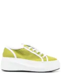 Vic Matie platform leather sneakers - Green