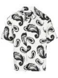 Jacquemus La Chemise Jean paisley-print shirt - White