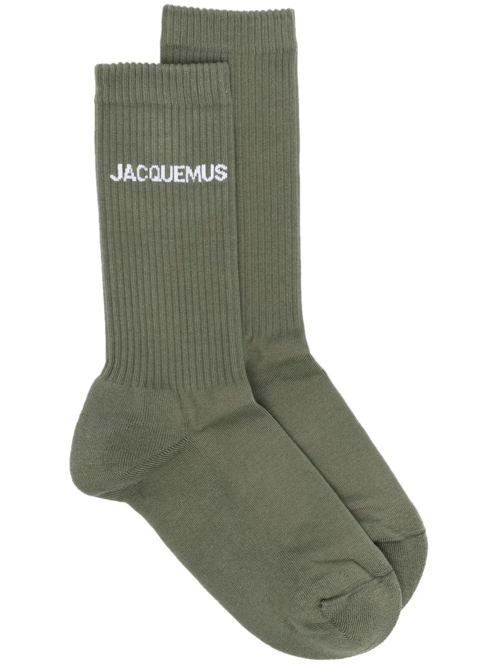 

Jacquemus logo-jacquard ribbed socks - Green