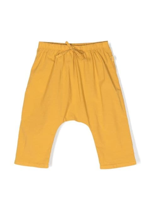 TEDDY & MINOU drop-crotch drawstring trousers