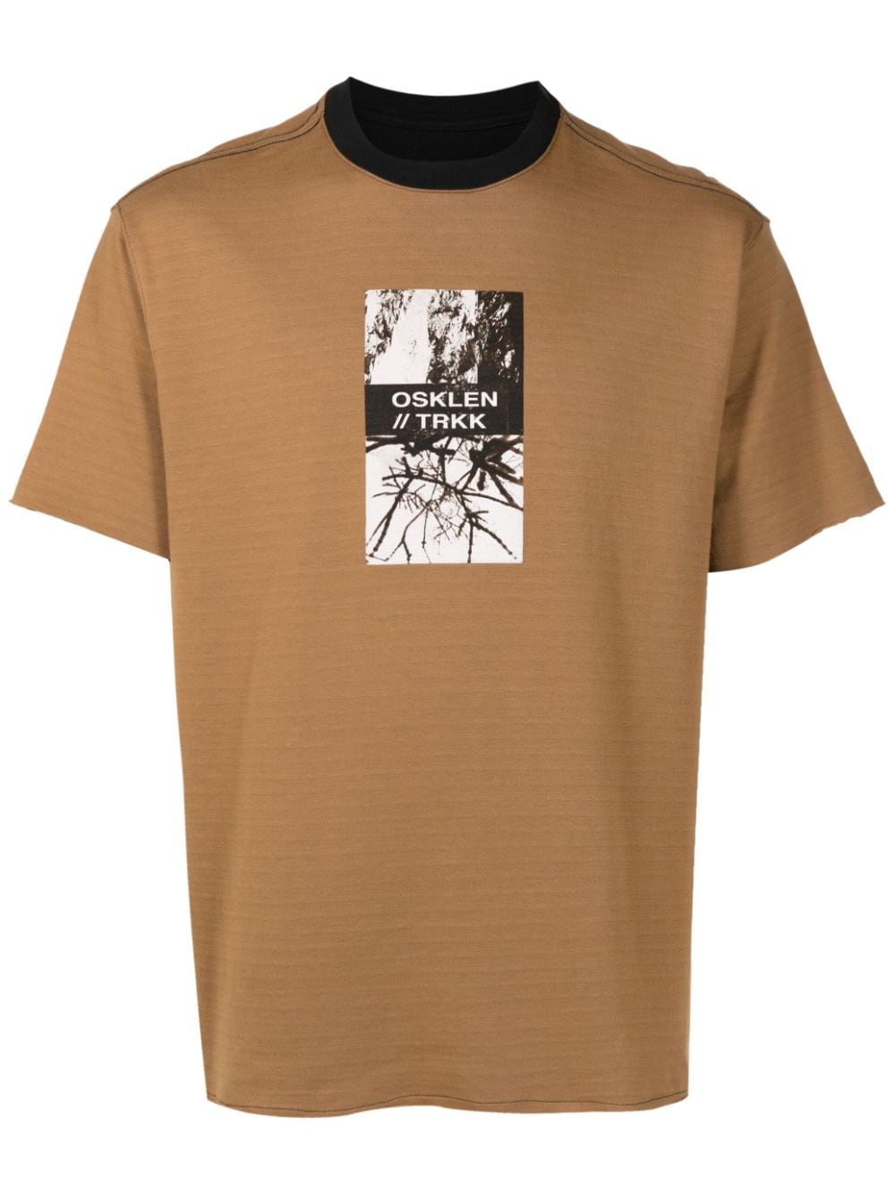 Duke dybtgående Benign Osklen T-shirt Mit Foto-print In Brown | ModeSens