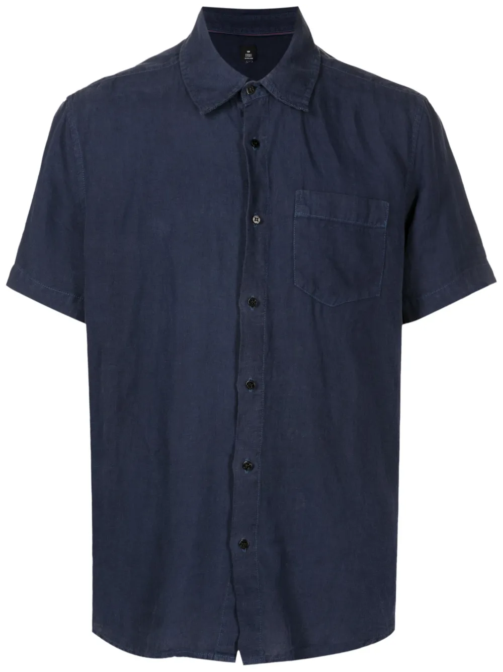 Osklen Short-sleeved Pocket Shirt In Blue