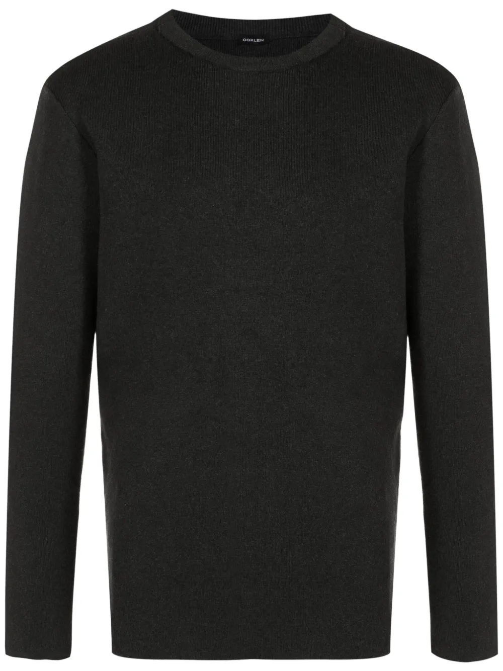 Osklen round-neck knit jumper | Black | Image 1