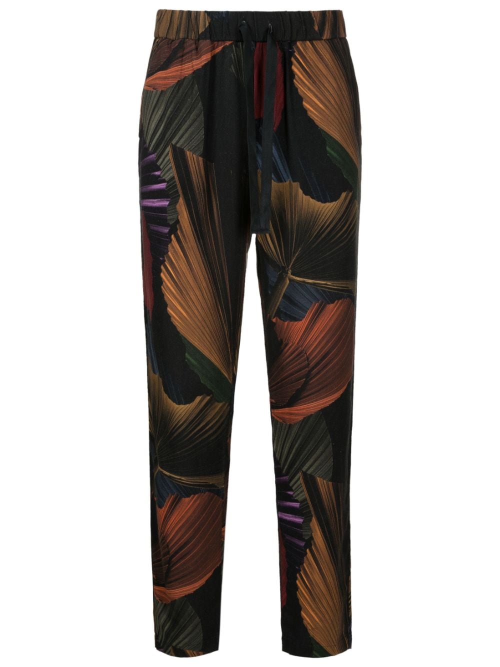 Osklen graphic-print slim-cut trousers - Multicolour