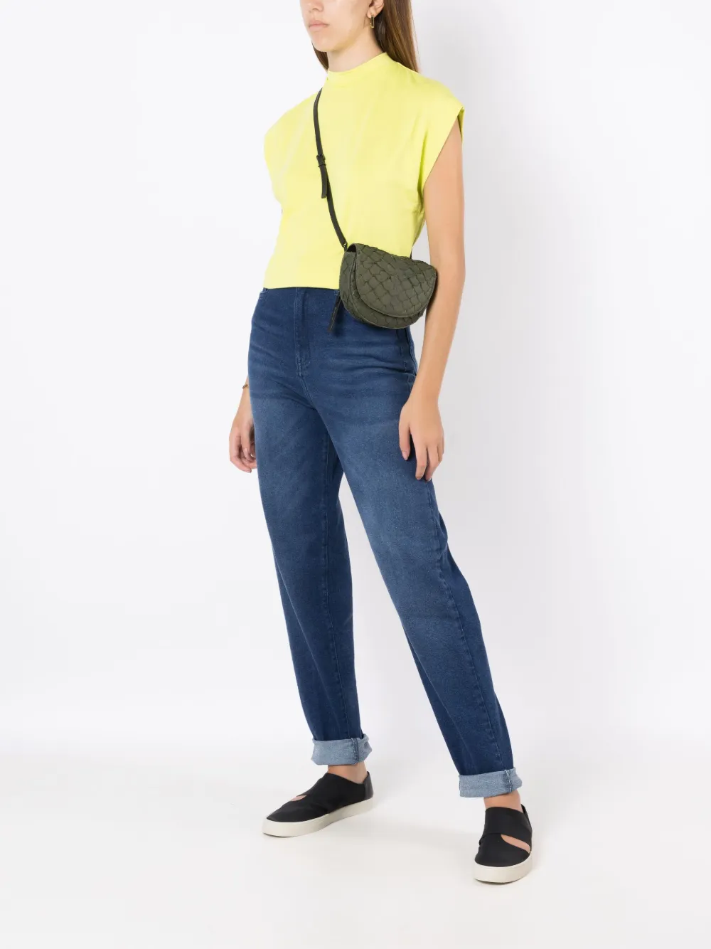 Osklen High waist broek - Blauw