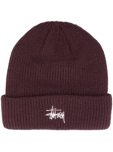Stüssy embroidered-logo beanie