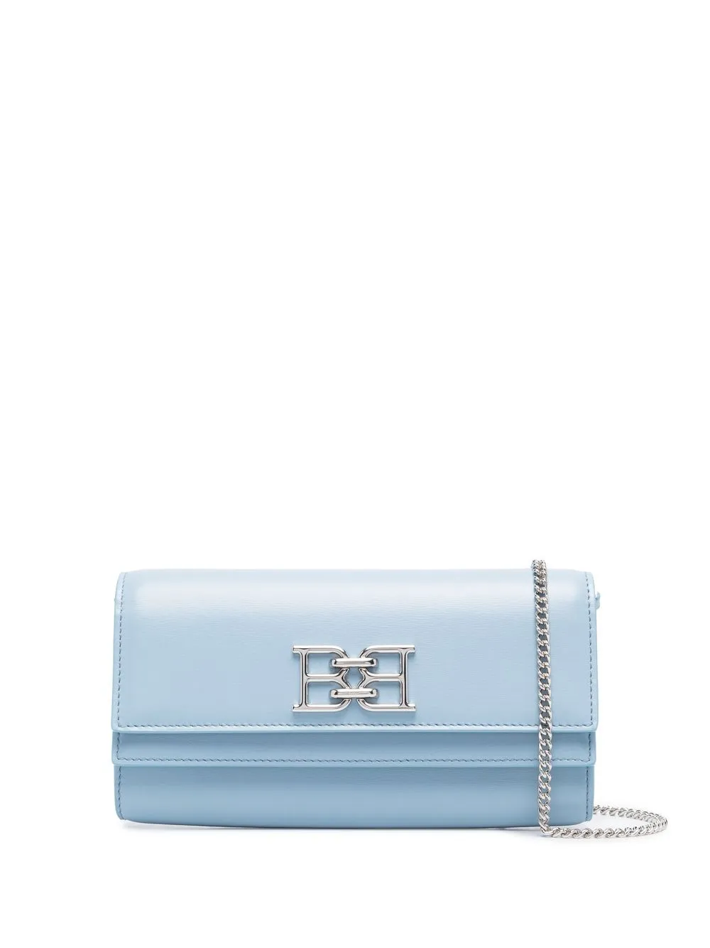 

Bally logo-plaque leather crossbody bag - Blue