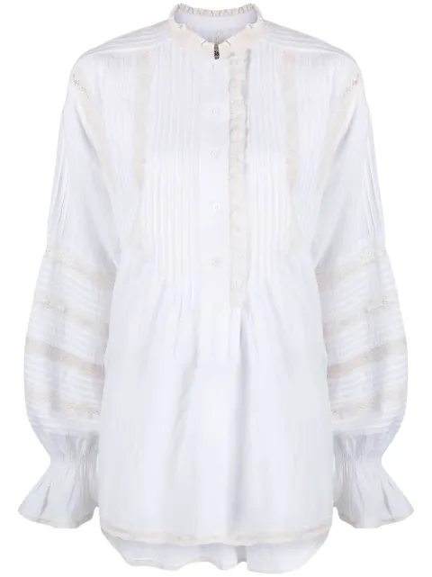 Zadig&Voltaire broderie anglaise blouse