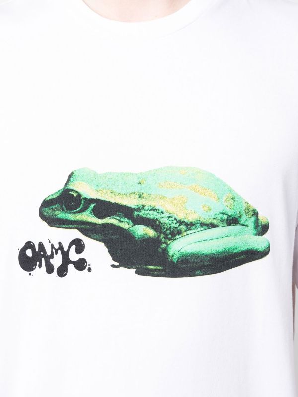 OAMC Amphibian short-sleeved T-shirt | White | FARFETCH AO