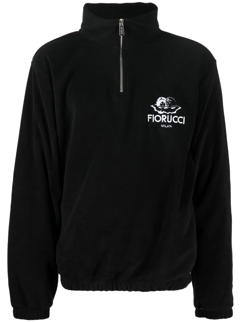 

Fiorucci Milan Angels logo-embroidered sweatshirt - Black