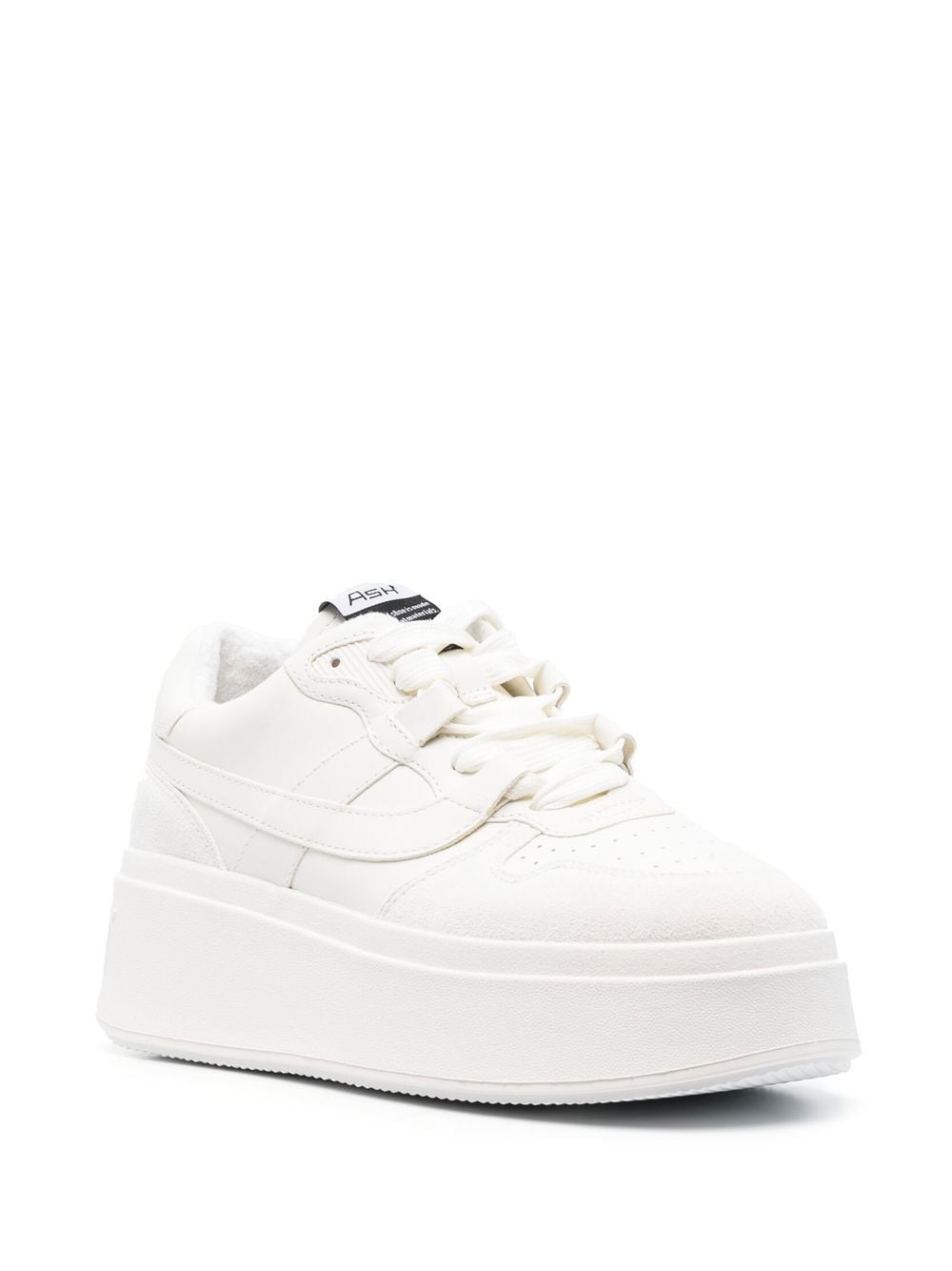 Ash Match sneakers met plateauzool - Wit