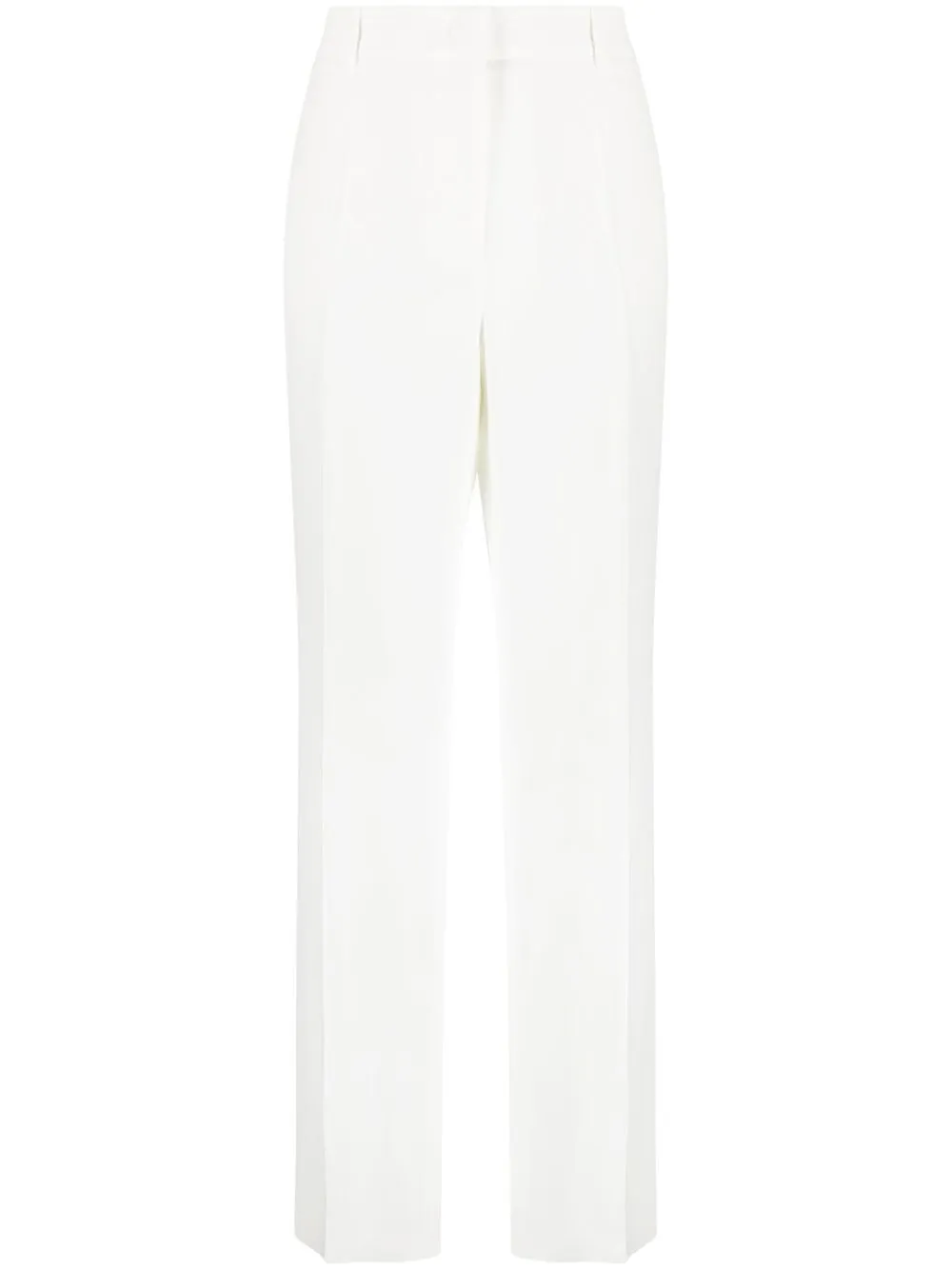 

Alberta Ferretti high-waisted straight-leg trousers - White